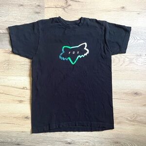 Fox Racing Green and Black Tee